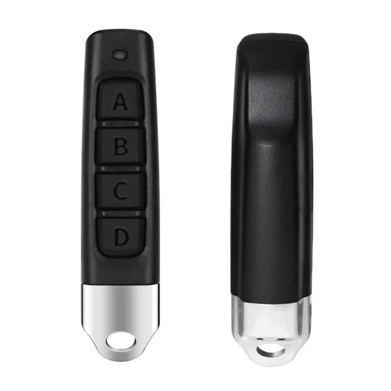 Telecomando copia 433MHZ/315MHz - Copia clonatore per porta garage, auto, sistema di sicurezza, trasmettitore RF a 4 tasti programmabile facile