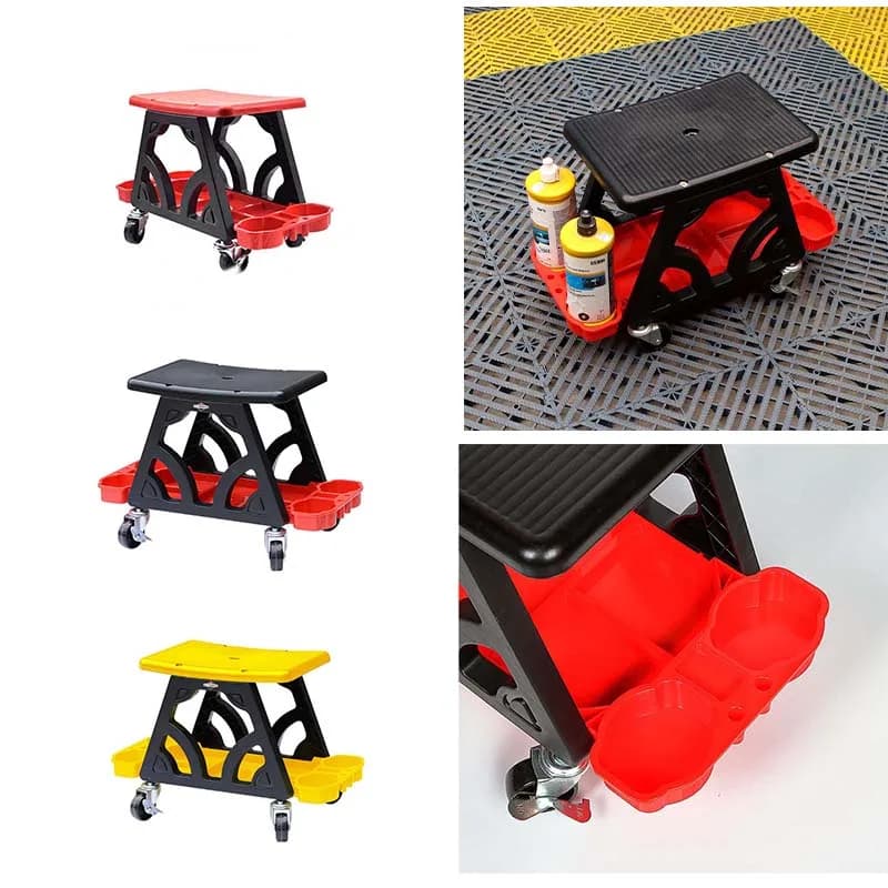 Nuova sedia multifunzione per auto meccanico per progetti di lucidatura a cera sedia sgabello Creeper per auto sedia Mobile Creeper Seat forniture per autolavaggio