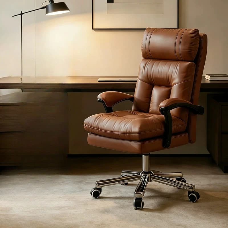 Poltrona reclinabile mobile da ufficio, sedia girevole ergonomica per camera da letto e soggiorno, poltrona di design, sedia da gaming, arredamento per salone