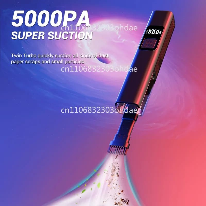 Pompa di gonfiaggio elettrica per pneumatici 4000mAh di vendita calda popolare con aspirapolvere Compressore d'aria portatile Pompa di aria 140 PSI per pneumatici per auto B