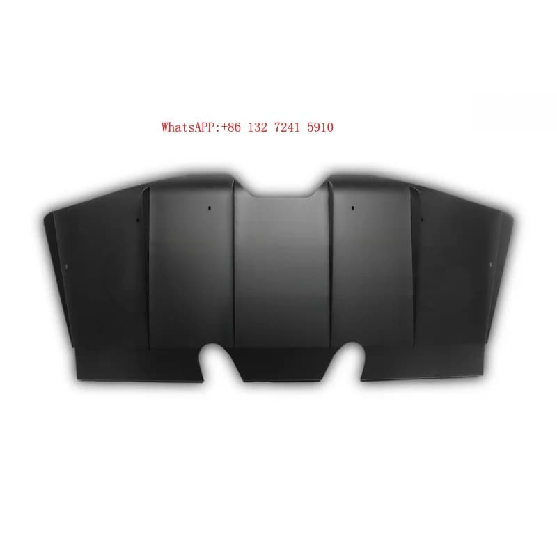 Aluum Material for Rear Diffuser