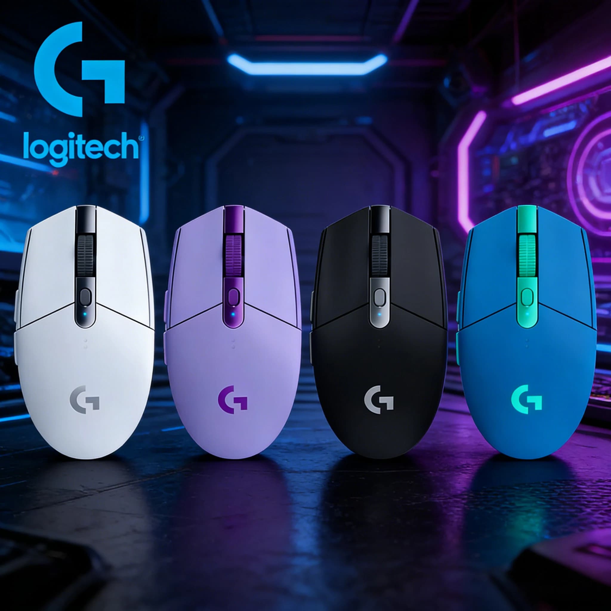 Logitech G304/305 Wireless Gaming Mouse, suitable for desktop computers and laptops. Also available the wired game mouse G402.