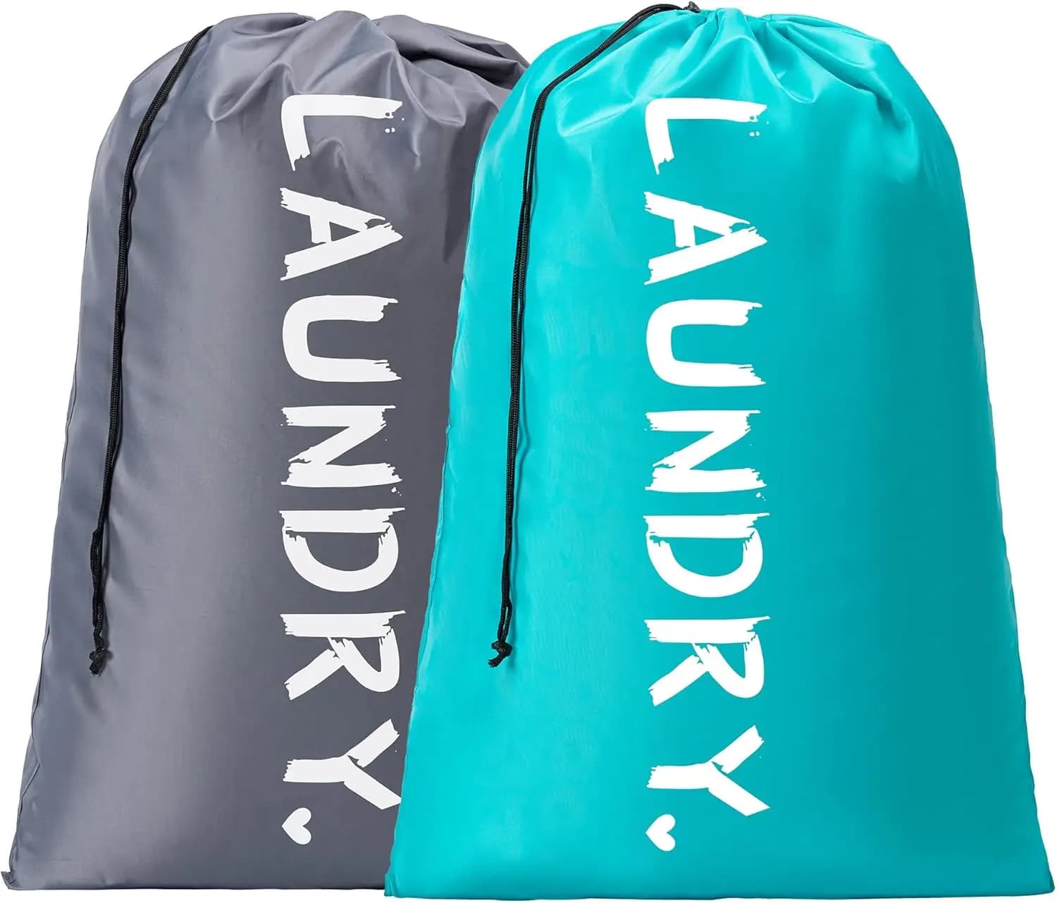 Bag for Bucato di Viaggio Extra Large, Organizer Lavabile per Vesti con Cordoncino, Contains 4 Carichi, Suitable for Basket or Container