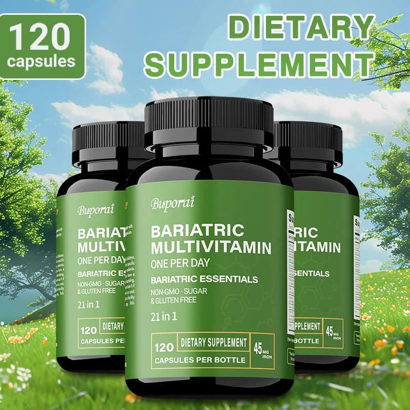 Multivitamin Bariatric - Contains 21 essential vitamins and minerals to maintain hemoglobin levels and support general health
