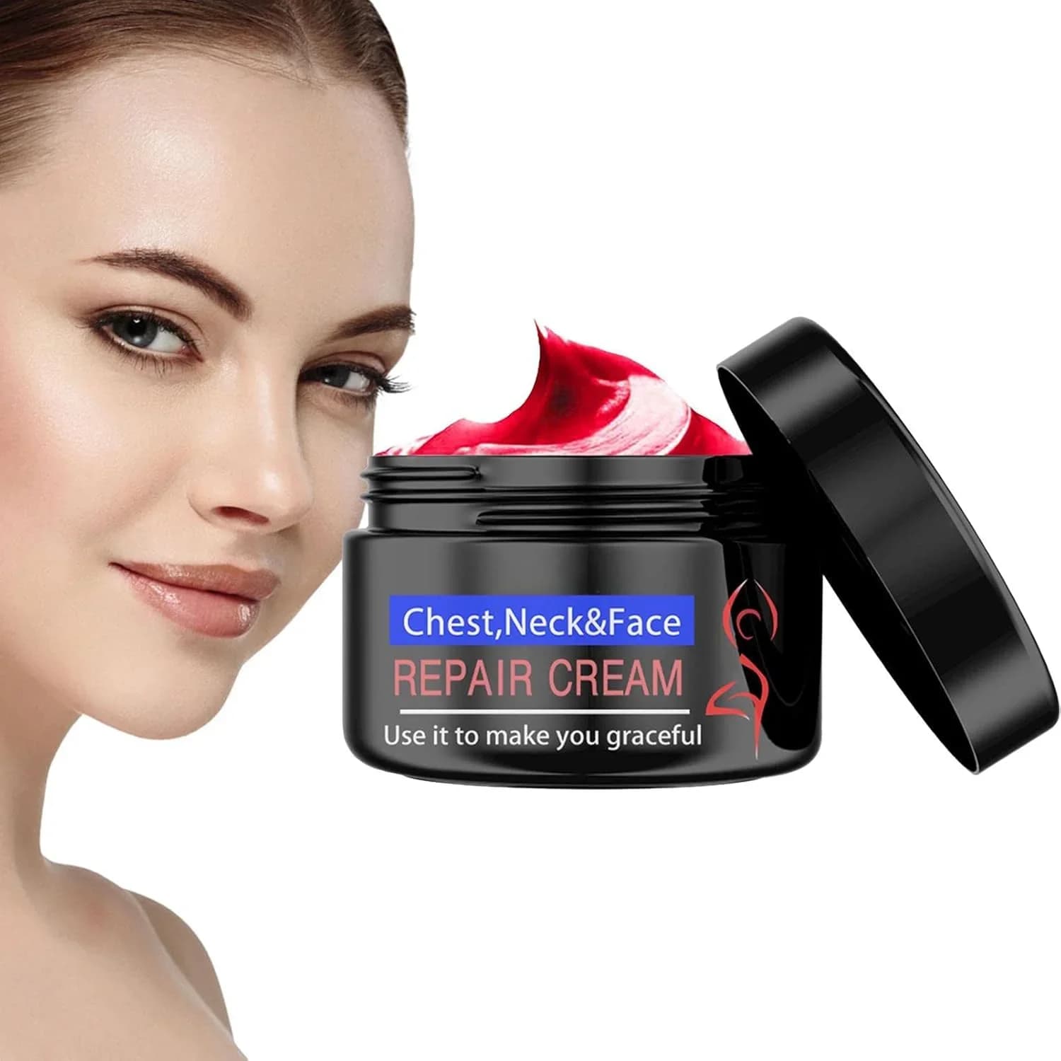 50g Face Cleansing Cream Moisturizing Collagen Oil Control Face Skin Care for Neck