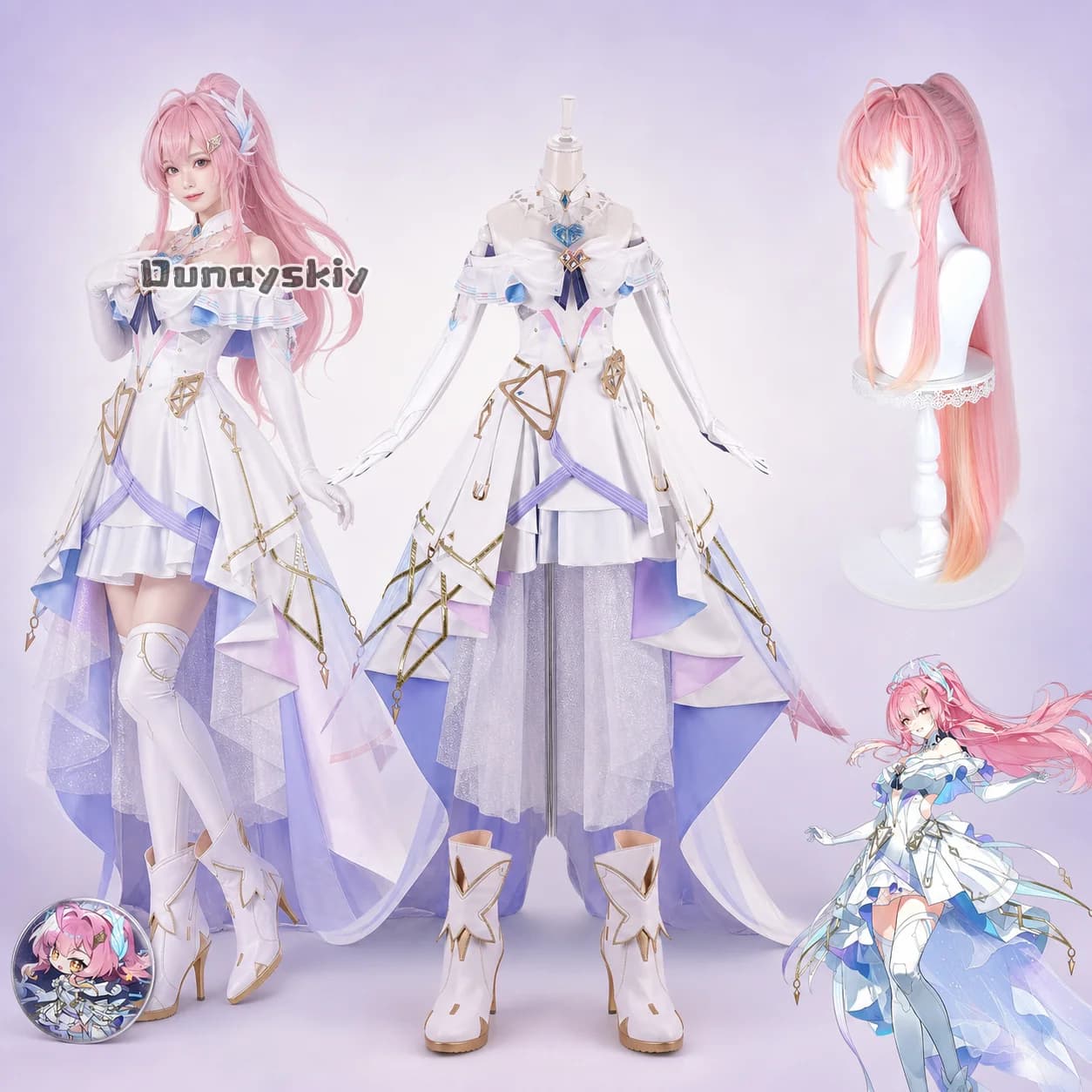 Aemeath Cosplay Costume Halloween Concert Suit Christmas Halloween Role Play Carnival Party World Tour Game Wuthering Waves