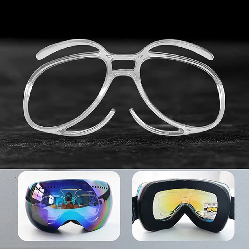 Occhiali da sci inserto per montatura adattatore ottico prescrizione flessibile sci Snowboard miopia Lens Goggle Frame adattatore per occhiali da sole