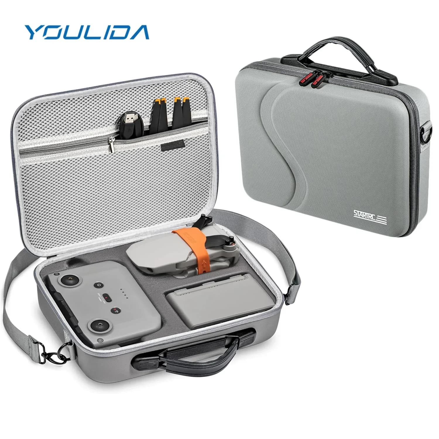 Mini 2 Shoulder bag PU portable bag Travel bag Transport bag for DJI Mini 4K/Mini 2/Mini 2 SE Accessories