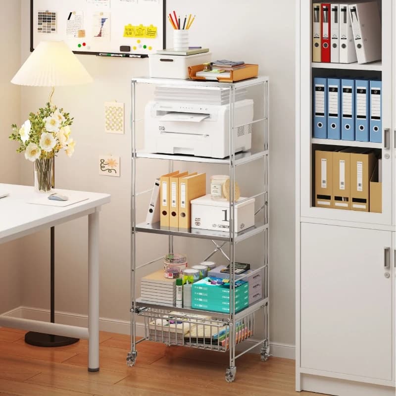 Metti lo scaffale della stampante, lo scaffale, l'ufficio multistrato rimovibile dal pavimento al soffitto, il bordo della scrivania, l'archivio, lo scaffale per cartelle