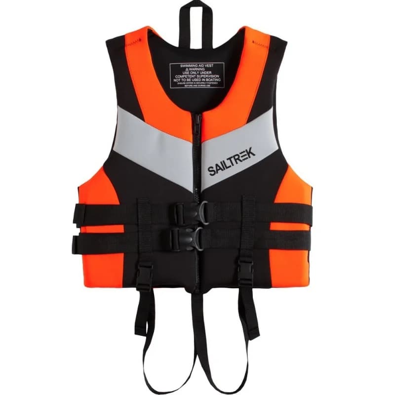 Giubbotto di Salvataggio in Neoprene per Adulti, Giacca Galleggiante per Sport Acquatici, Gilet Salvagente per Nautica, Nuoto, Sci, Guida e Drifting