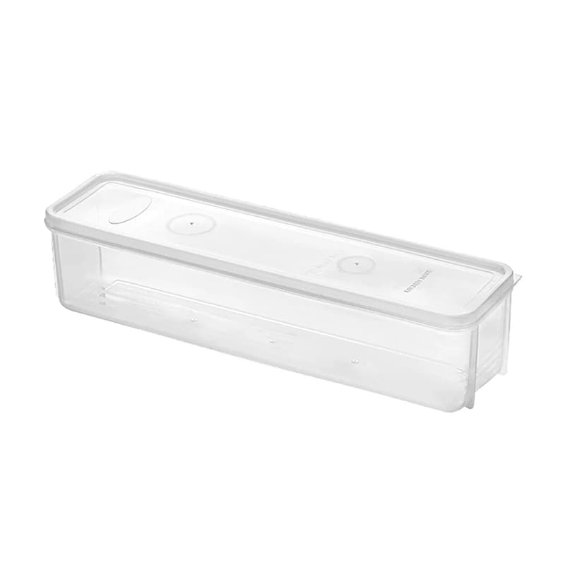 C Noodle Plastic Food Preservation Sealed Box Fresh Box Rectangle Fruit Container Refrigerator Storage Kitchen Supply Home Tool