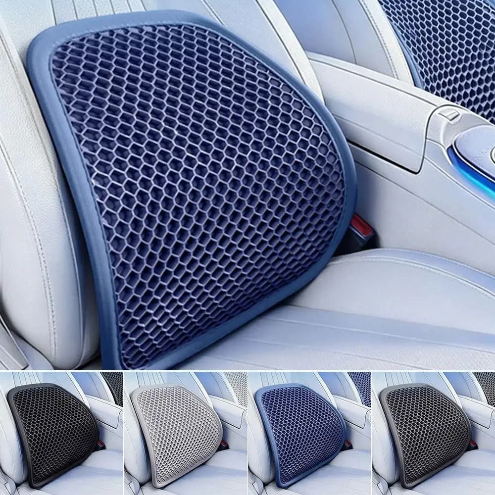 Summer Gel Seat Cushion for Car Seat Breathable Soft Car Seat Cushion High Elasticity Comfortable Lumbar Support