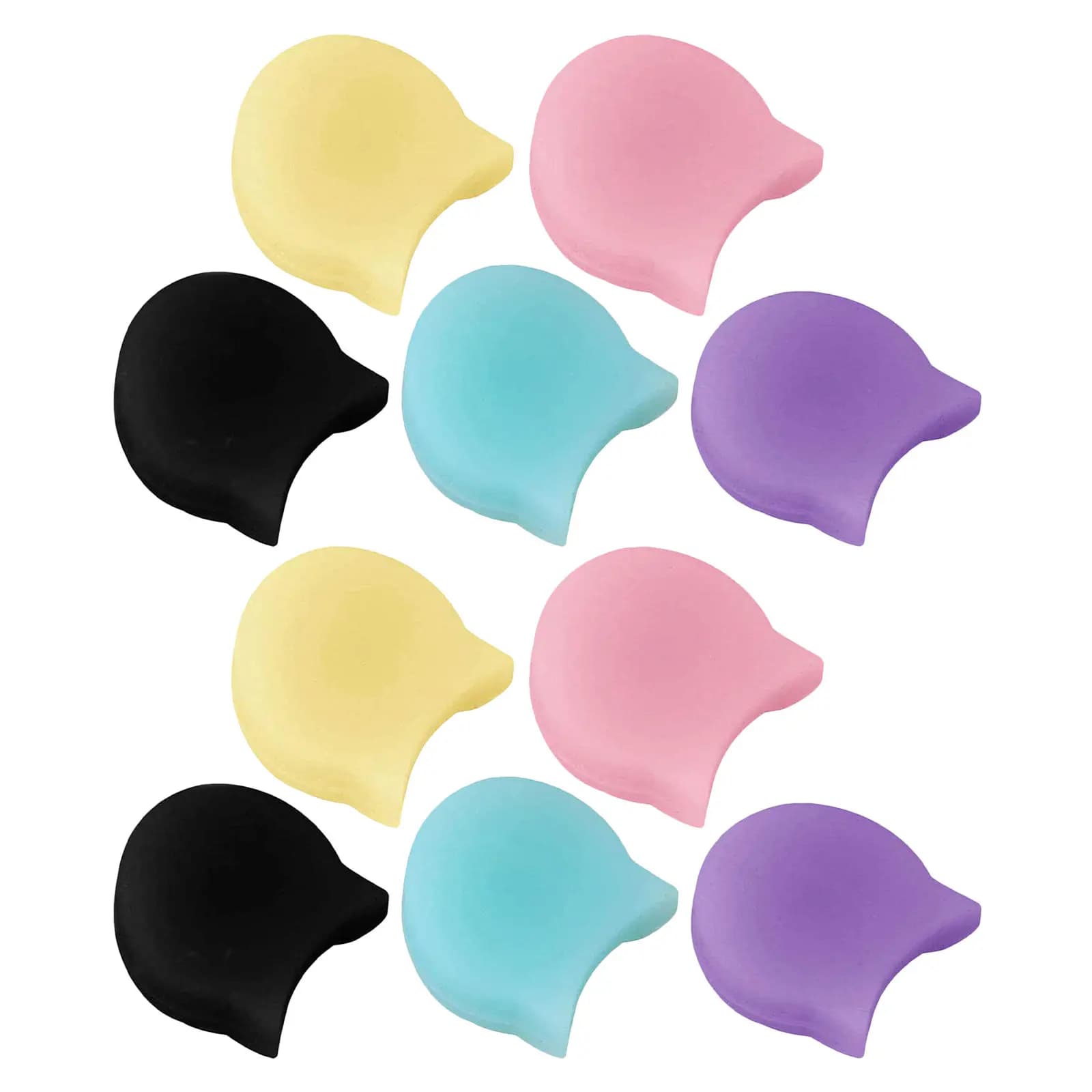 10 Pezzi Cuscinetto Ergonomico in Silicone per Pollice del Clarinetto, Morbido e Confortevole per Strumenti a Fiato, Clarinetto, Oboe, Soprano, Flauto Dolce