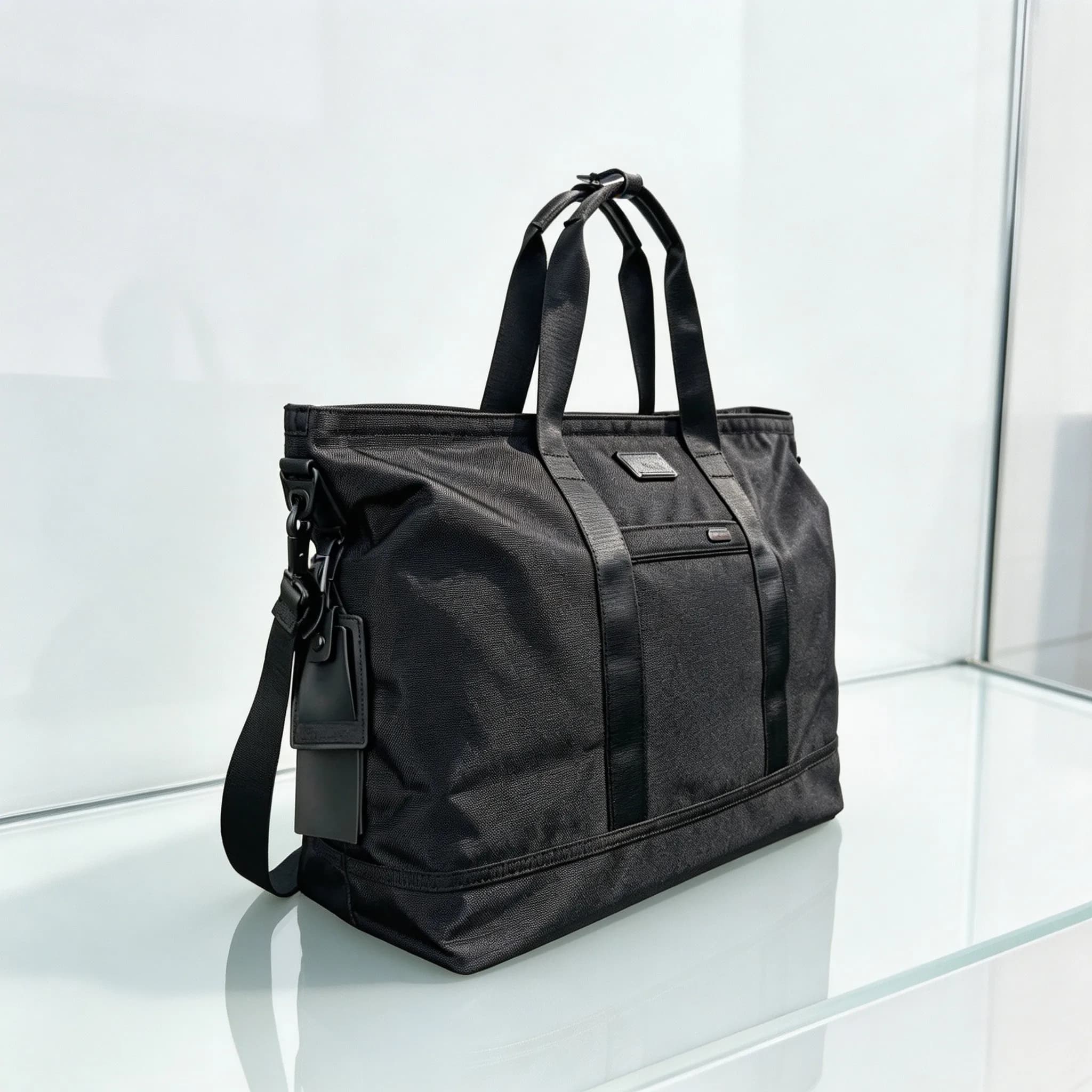 Ballistic Nylon Tote Bag, Large‑Capacity Handbag Single Shoulder Bag for Daily Commute Travel