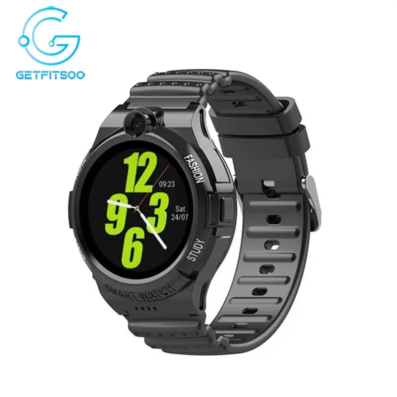 Getfitsoo 4G Kid Smart Watch Video Call GPS WiFi Anti Loss Tracker Student Phone Watch Waterproof SOS Camera Children SmartWatch