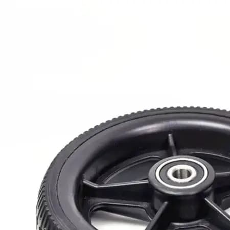 Single Wheel Ab Roller Abdominal Exercise Wheel Home Fitness Textured Tire for Wooden Floors Tiles and Yoga Mats Non Slip