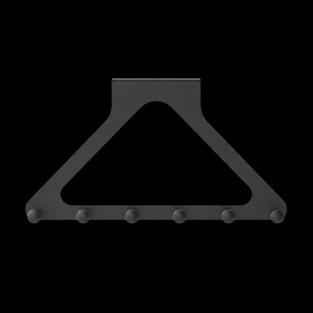 Punch Free Clothes Hooks No-drill Traceless Design Door Hanger Hooks Triangle Wall Mounted Hanger Coats Hats Bags