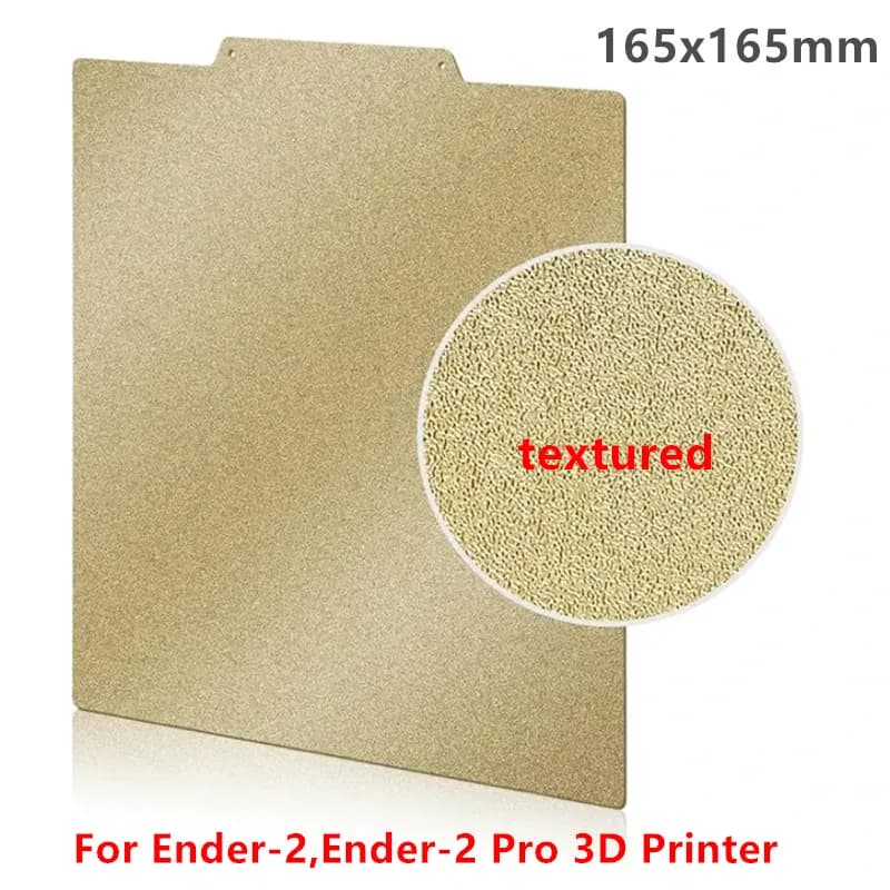 PEI spring steel flexible printing plate tested on both sides Ender-2 Pro 165x165mm for 3D printer parts Ender-2