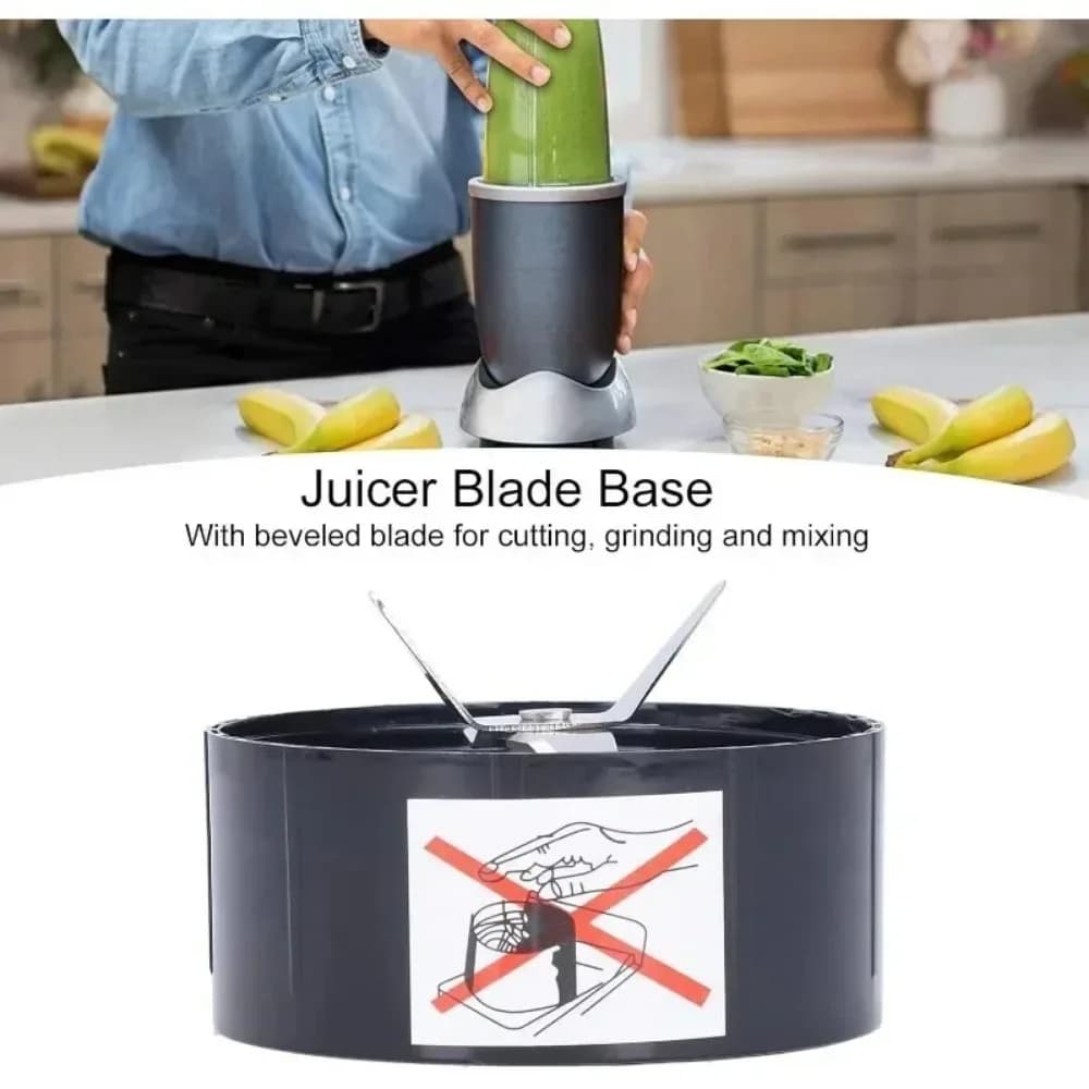 Lama incrociata Magic Bullet con guarnizione per frullatore Magic Bullet, lama a croce di ricambio