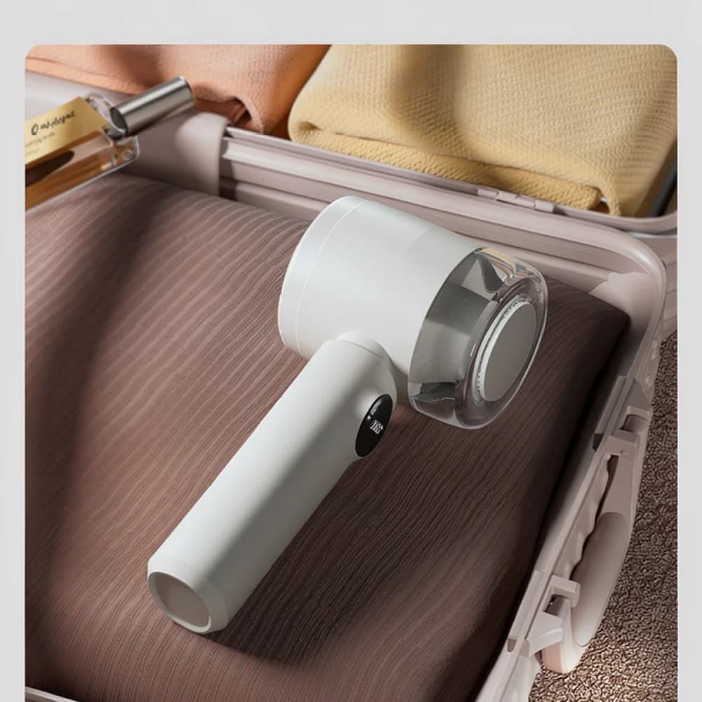 Digital Display Lint Remover Electric Clothes Shaver Rechargeable Fabric Fuzz Trimmer For Sweater Wool Coat Care Device