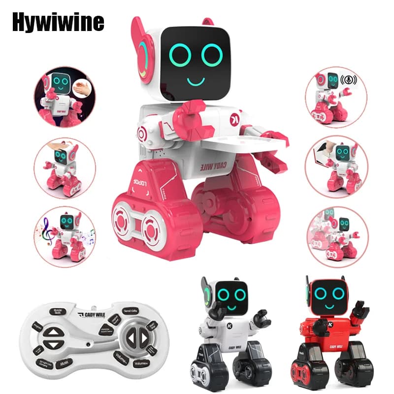 Robot RC Senso intelligente Telecomando induttivo Smart Robo Advisor Coin Bank Regalo Ragazzi Ragazze Giocattoli educativi per bambini