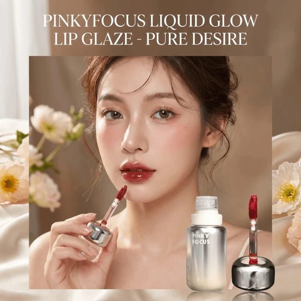Sexy Dewy Glossy Lip Glow Water Crystal Mirror Moisturizing Lip Gloss Non Sticky Waterproof Red Lip Tint Women Cosmetic