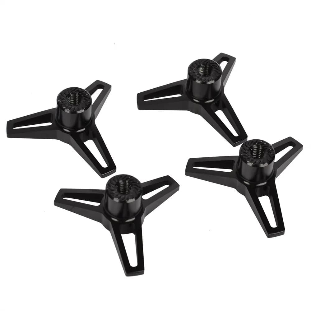 Dado di bloccaggio ruota M4 in lega di alluminio per Tamiya Clod Buster Bullhead Fighting Buggy 1/10, ricambio/accessorio per auto RC e camion