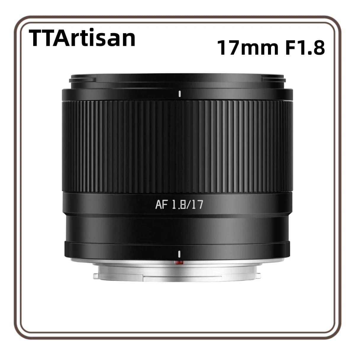 TTArtisan 17mm F1.8 Air Auto Focus APS-C Prime Lens, Wide-Angle Lens for Fuji X Sony E Nikon Z Mount Cameras X-A5 X-A7 X-M5 X-H1