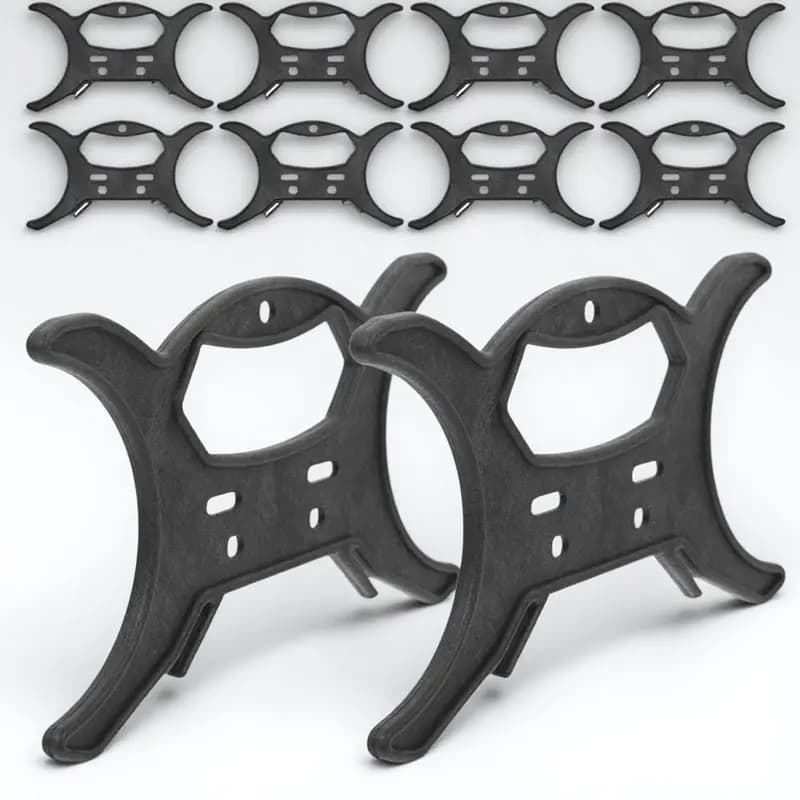 Set di 8 Organizzatori per Cavi, Avvolgicavo Portatile, Supporto per Cavi USB, Caricabatterie e Luci Natalizie