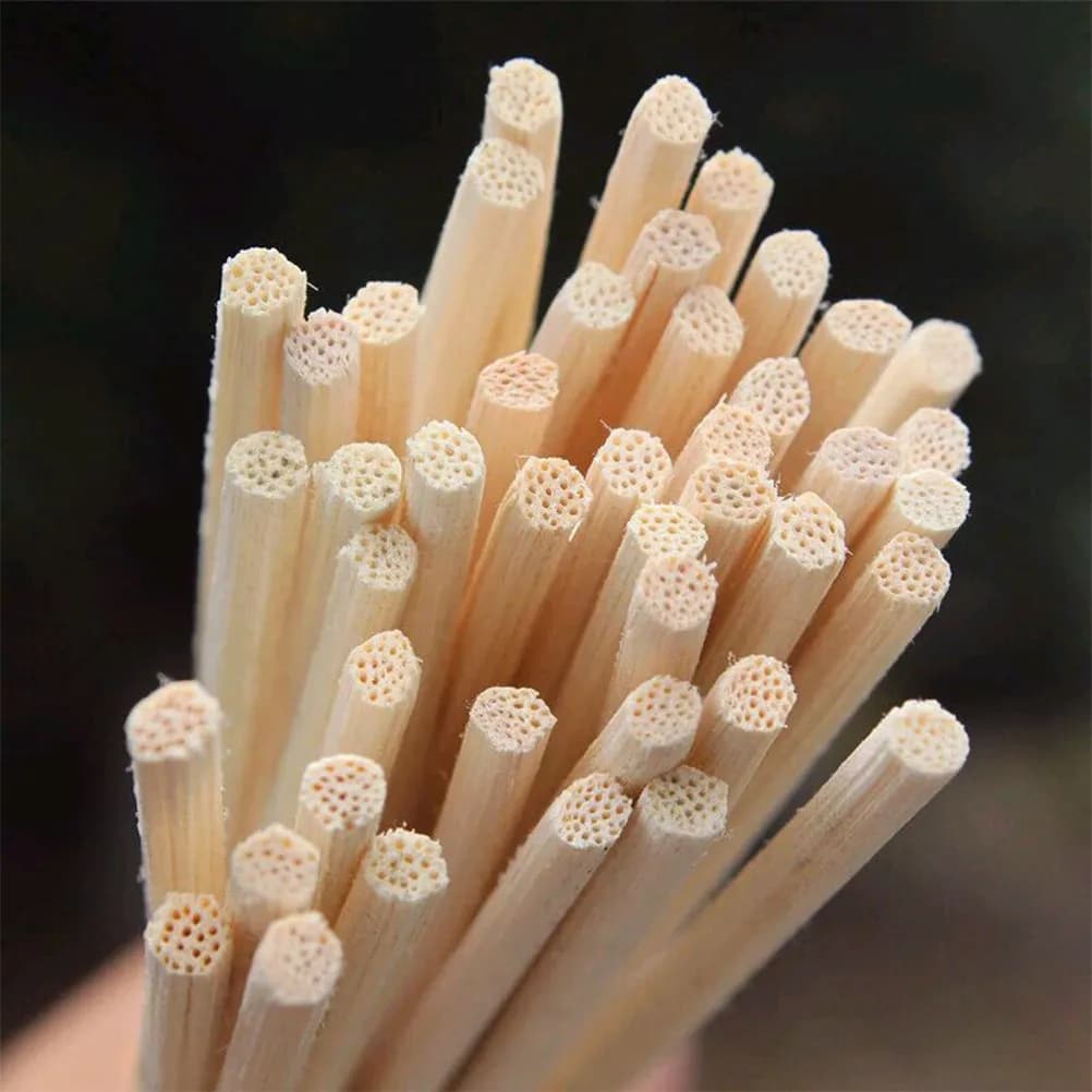 150 Pezzi Bastoncini Diffusori in Rattan, Ricambi per Diffusori di Oli Essenziali, Decorazioni per la Casa, Bastoncini Profumati