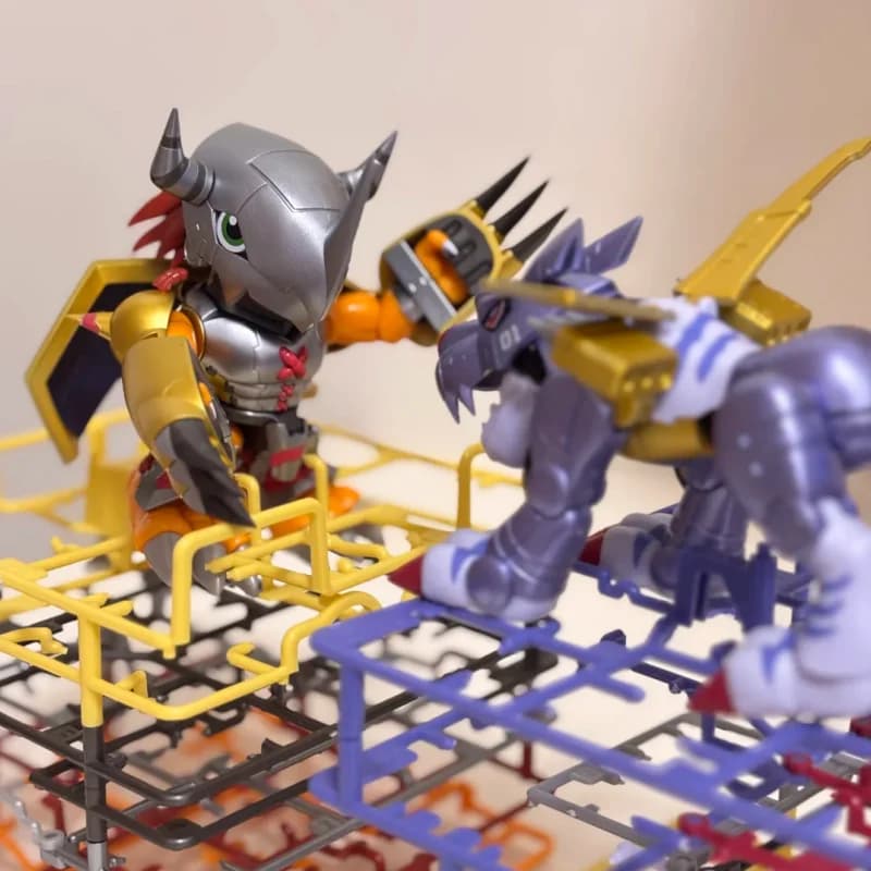 Plabako Digital Monster Blind Box Anime Periferico Assemblare Giocattolo Lotta Drago Modello Garage Kit Regalo alla moda Personalizzazione