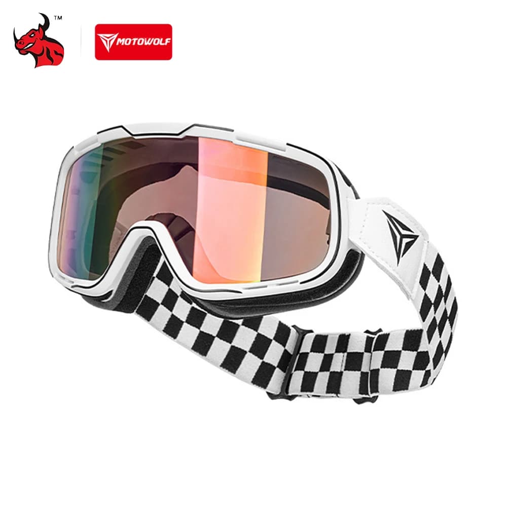 Occhiali da Motocross per Avventure all'Aperto, Sci, Protezione da Sabbia, Antipolvere, Antivento, Protezione per gli Occhi