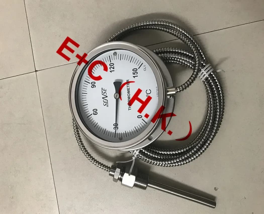2026 Spot MW4 Single Needle Thermometer 0-150 ℃ 3m G1/2 Taiwan SENSE