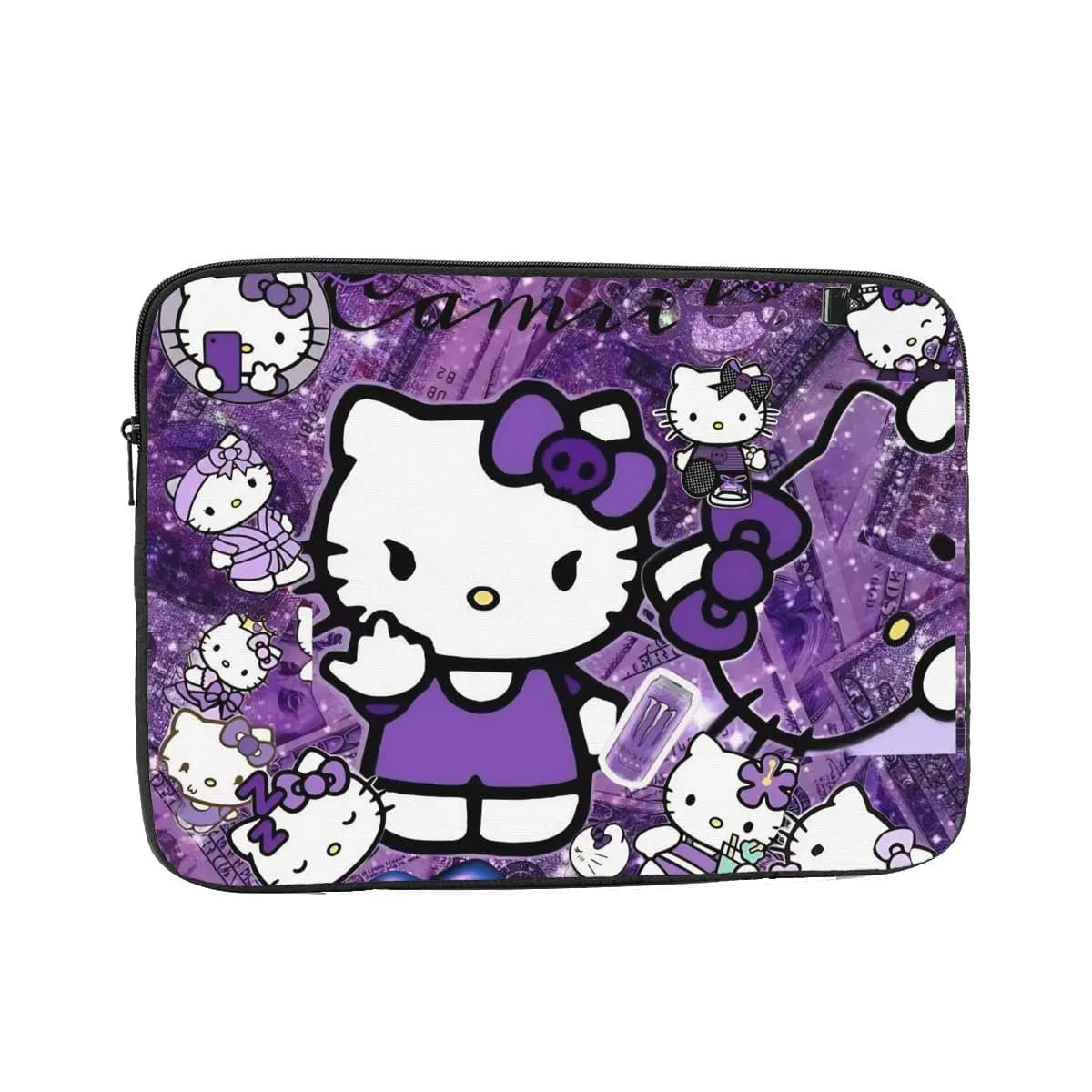 Custodia Antiurto per Laptop da 12, 13, 15, 17 Pollici Hello Kitty - Borsa Protettiva per Notebook