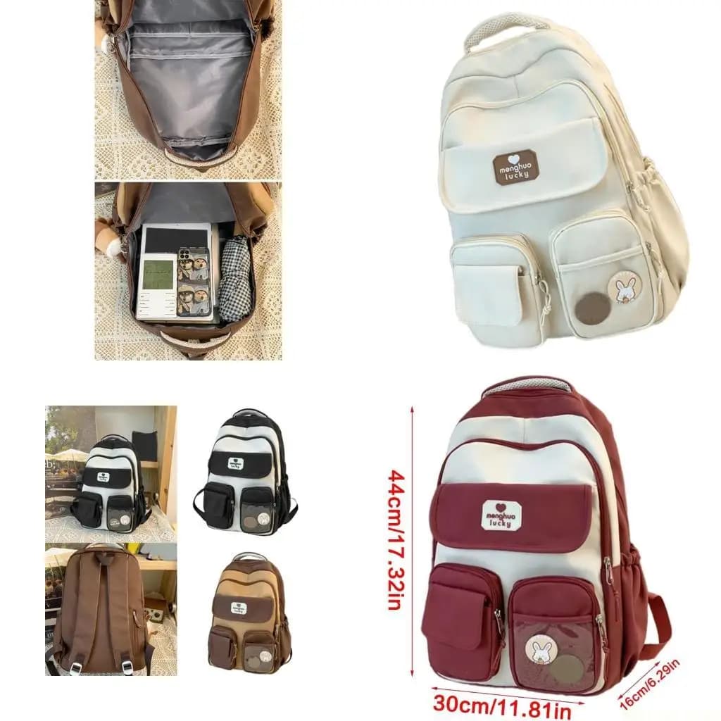 X90D Borsa da scuola multiuso Zaino per laptop Zaino e confortevole per studenti delle scuole superiori e medie