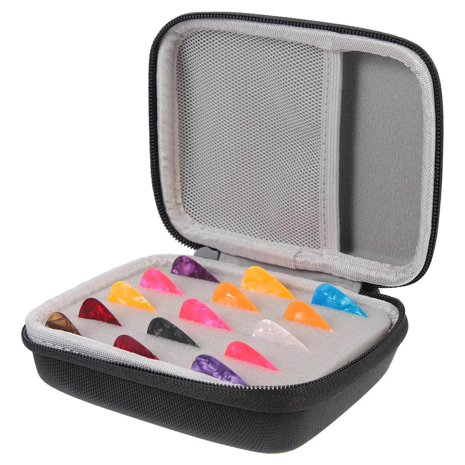 1Set Guitar Picks Storage Bag Durable Professional Plectrums Easy Hold Ergonomic Design Practical Accessories Guitar Picks Bag