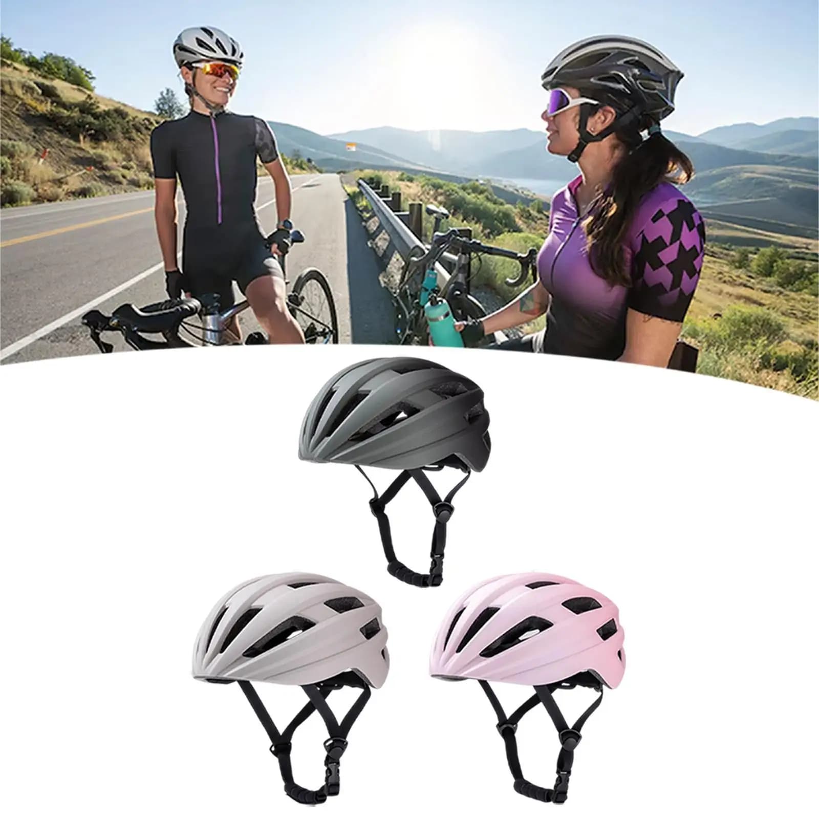 Bike helmet Unisex ergonomic bicycle helmet for children men adult women