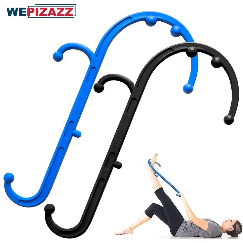Back, neck and feet massager to relieve snowy point pain and stick therapy with automassage hook, Scratcher for back, sock stuffer