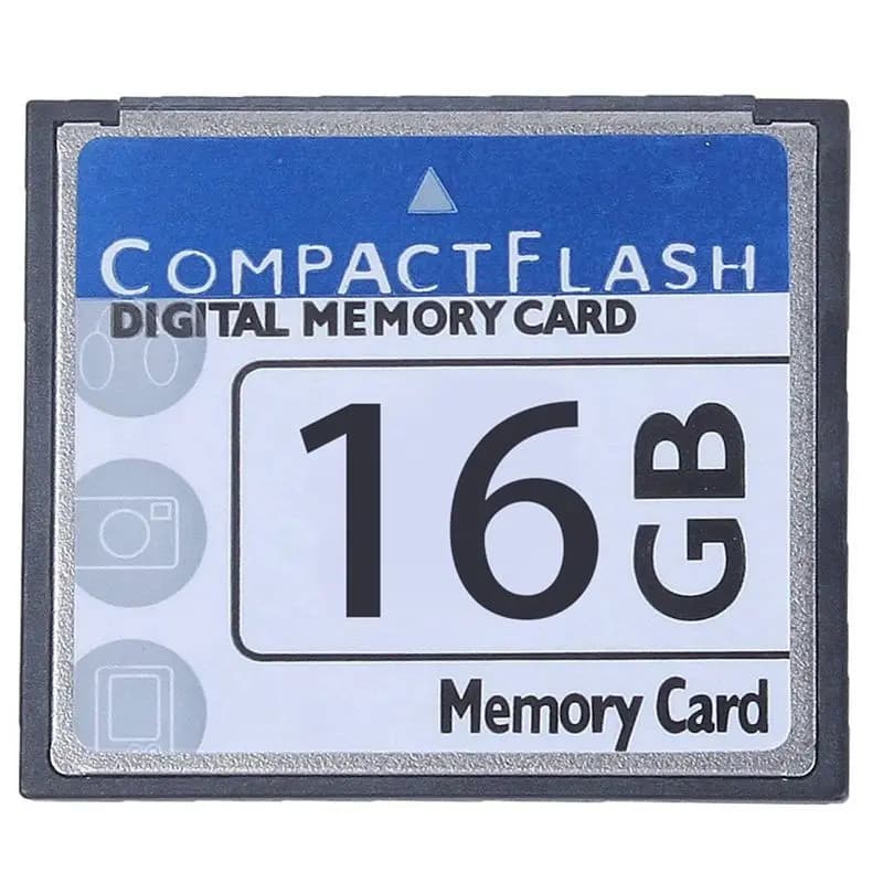 Stylish-3X Professional 16GB Compact Flash Memory Card(White&Blue)