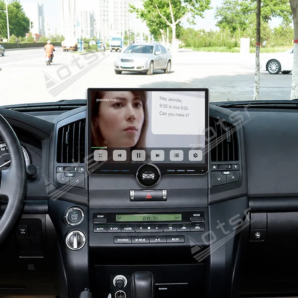 Android 15 11.5" Car Multimedia Display For Toyota Land Cruiser 2007-2015 Car Radio Touch Screen GPS Navigation Carplay Screen