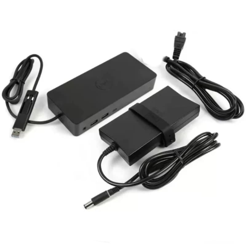 Docking Station 4K per Dell D6000 / Adattatore di Alimentazione 130W Nuovo (9 pezzi)