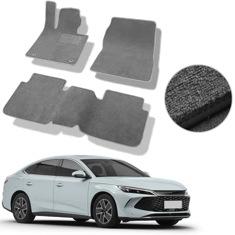 Tappetini Auto Personalizzati per BYD Qin L DM-i 2024 2025 2026 LHD RHD, Impermeabili e Antiscivolo, Protezione Interna, Tappeti e Moquette