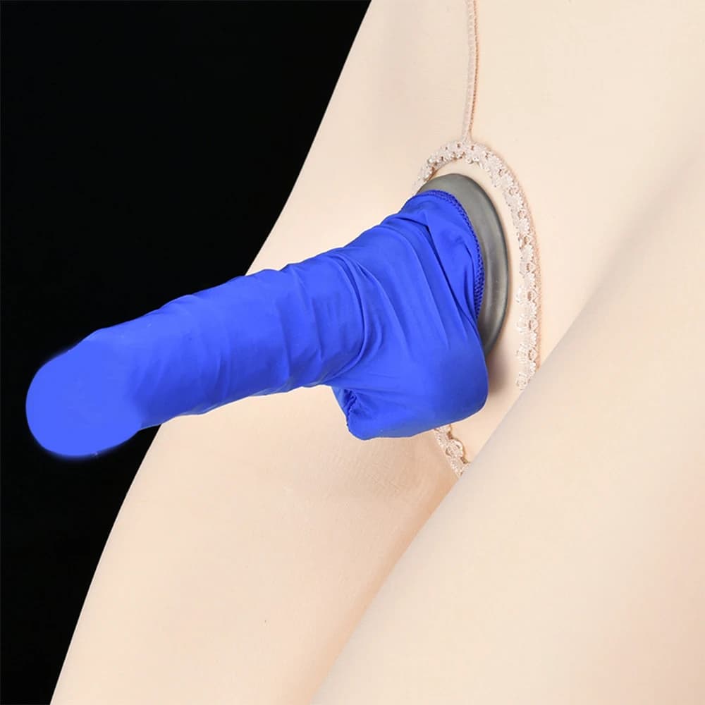 Sexy Men's Silk Ice Covers Penis Bag Smooth Penis Sheath Comfortable Underwear Lingerie Erotic g-string