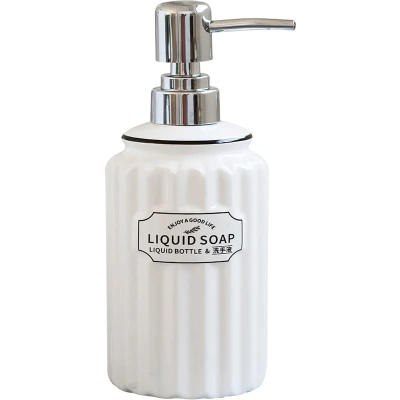 1pc moderne bottiglie di sapone liquido ceramica colore puro bagno disinfettante braccialetto dispenser per le mani accessori per il bagno