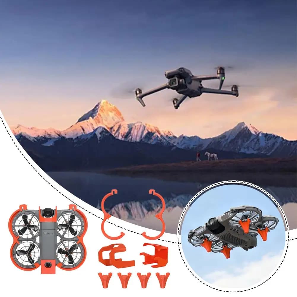 Anello anticollisione della copertura di protezione della lama per DJI NEO2 - Anello di protezione della lama a copertura totale a spirale Elica per drone Anti-crash