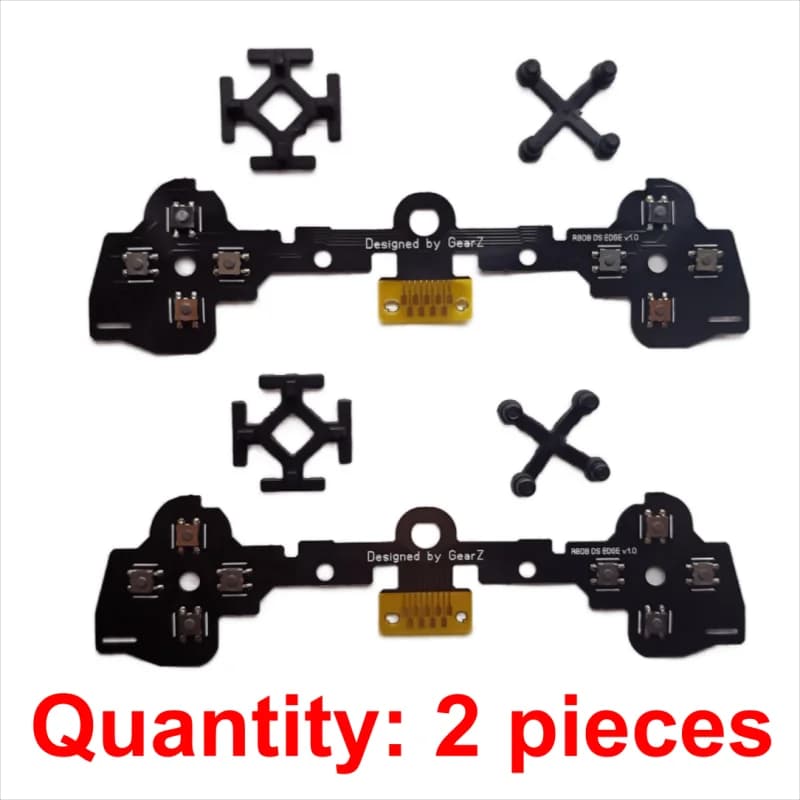 GEARZ Face Buttons Clicky Kit for PS5 Edge Controller, Custom Tactile Dpad Action Buttons Micro Action Kit