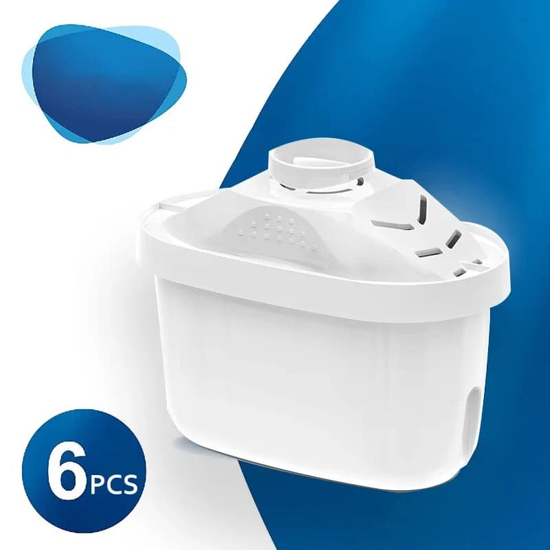 6 pcs for Brita Maxtra filters water cartridge chlorine impurities purify active water filter carbon