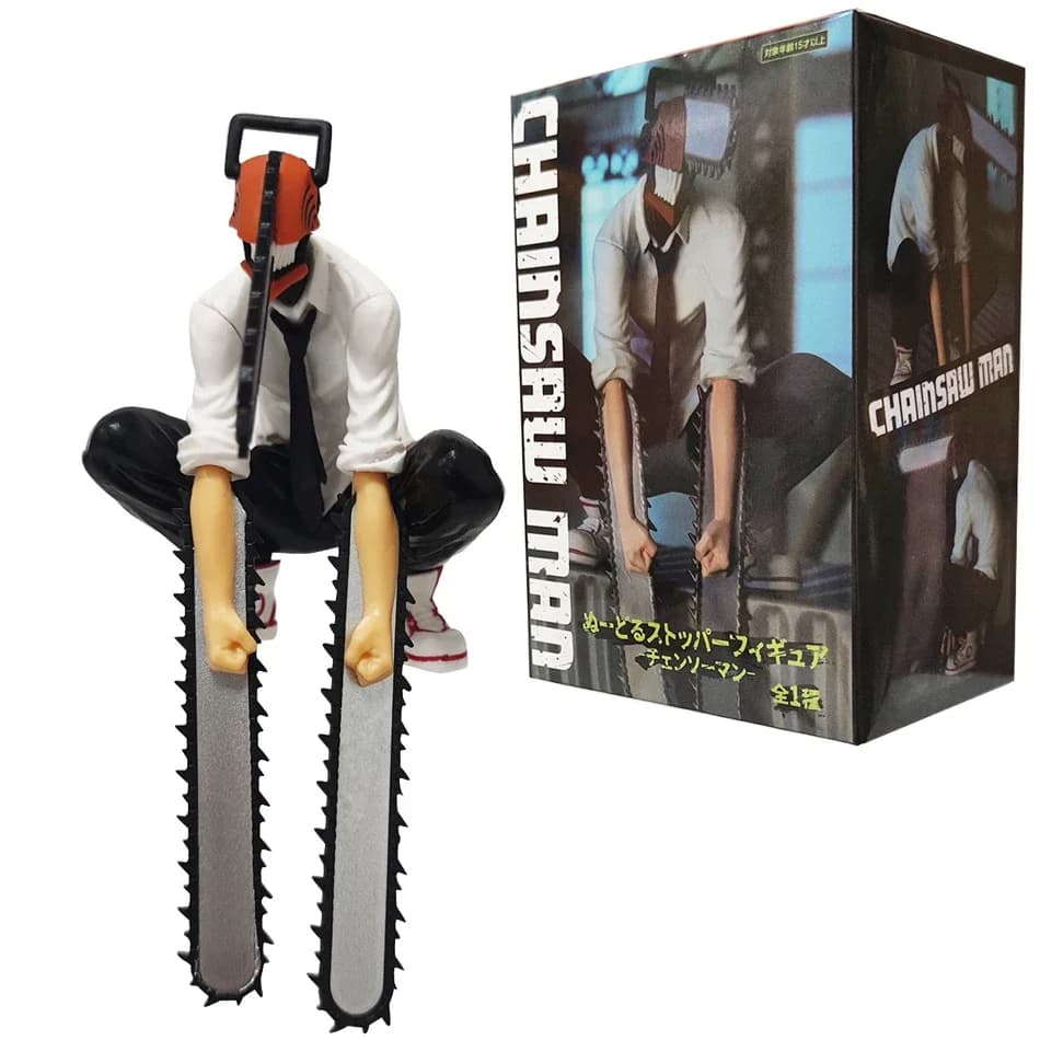 19 centimetri Chainsaw Man Denji Anime Figura Denji/Power Action Figure 1560 Chainsaw Man Denji Figurine Adulto Da Collezione Modello Bambola Giocattolo