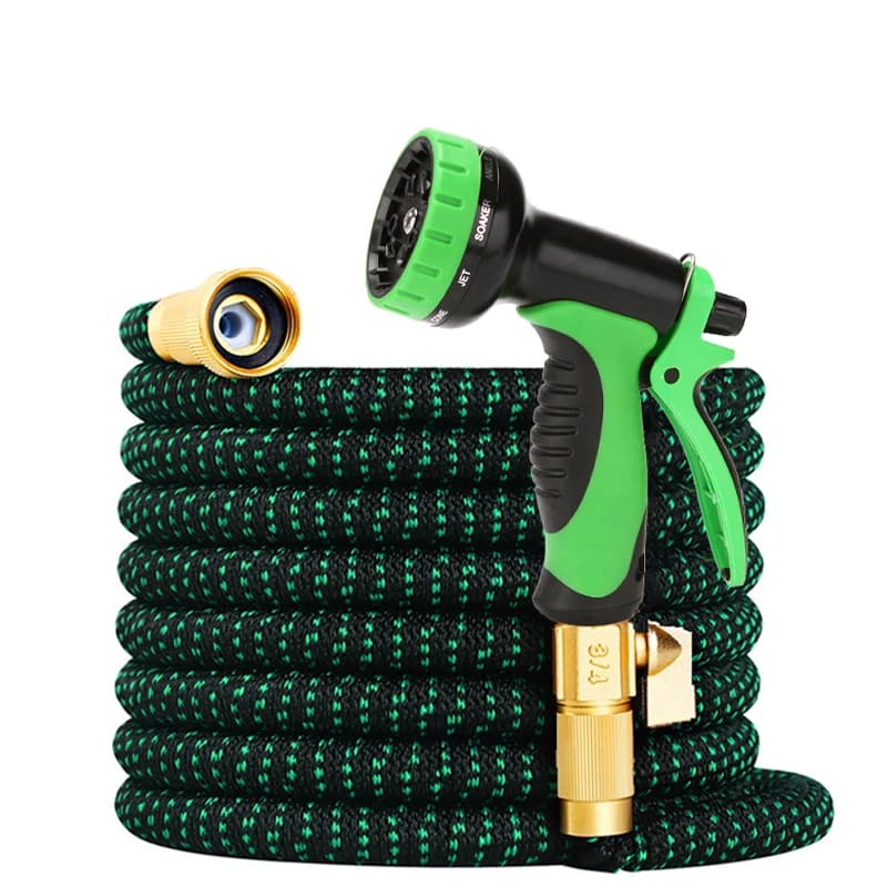 Horticultural Flexible Extension Hose, 10 Functions, High-Pressure Water Gun, Light Weight, No Twisting, Leak Proof Water Pipe