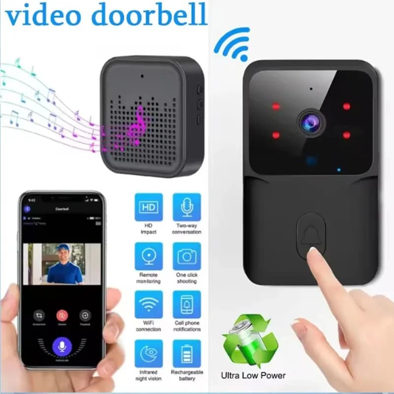 1080P Tuya Smart WiFi Video Doorbell 2026 Outdoor Wireless Intercom Waterproof Security Camera